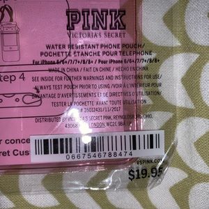 PINK Victoria's Secret Accessories - PINK Water Resistant Phone Pouch - NWT PINK Victoria's Secret Accessories - PINK Water Resistant Phone Pouch - NWT